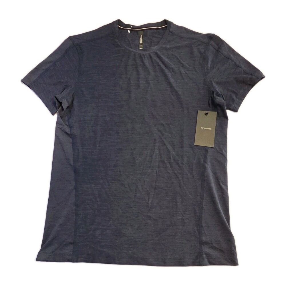 NWT Ten Thousand Versatile Tee Navy Blue Performance Training Tee Men's Small